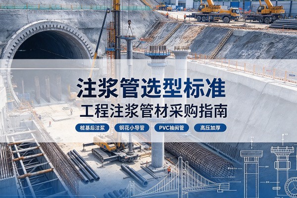北流注浆管选型标准