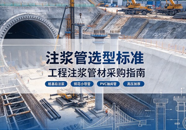 北流注浆管选型标准